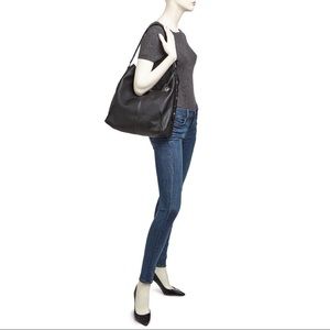 BOTKIER Soho Hobo in Black/Gunmetal